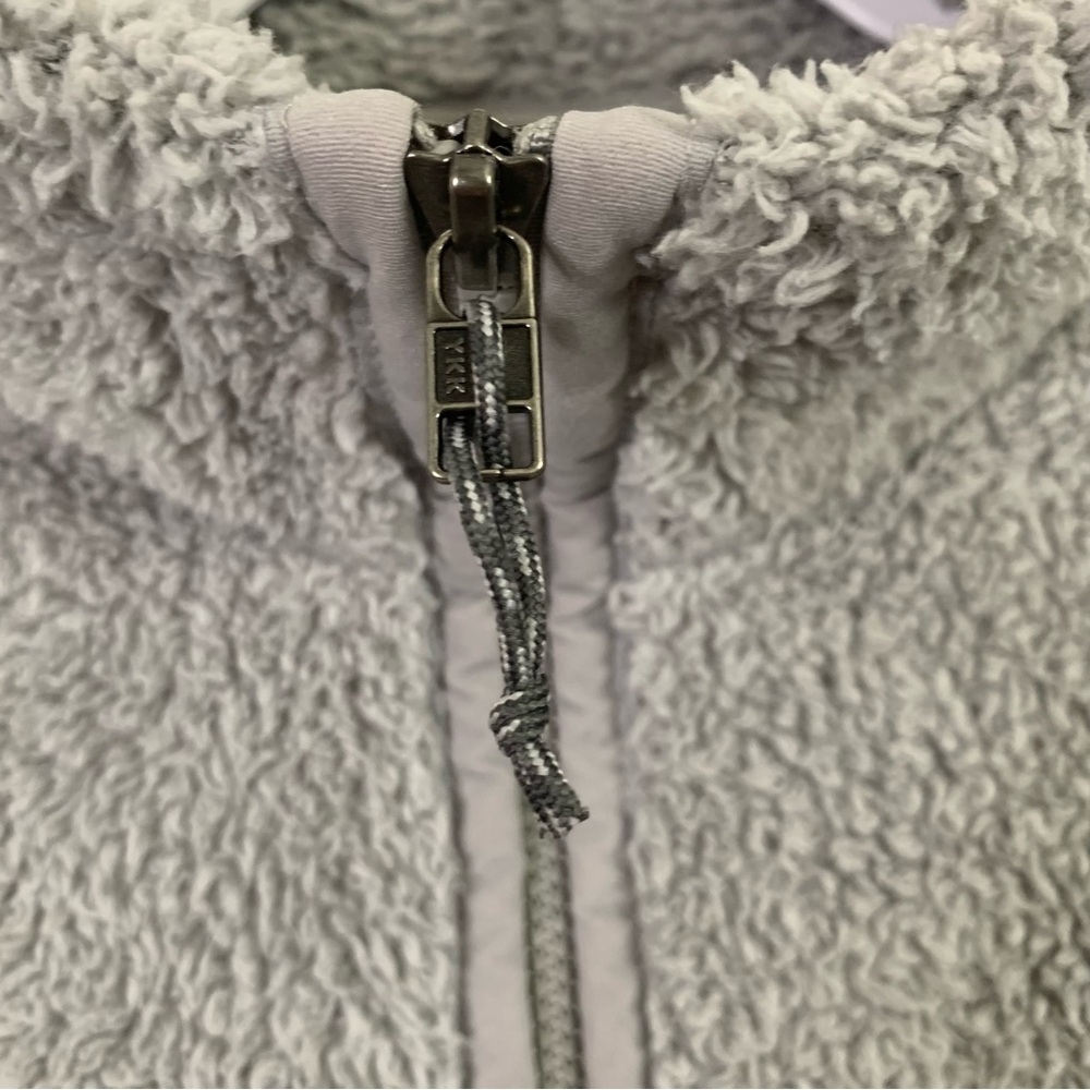 Patagonia womens gray Los Gatos 1/4 zip up sweater M - Picture 4 of 7